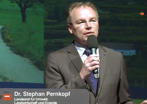 Stephan Pernkopf, Landesrat für Umwelt, Landwirtschaft und Energie 