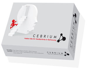 Cebrium: die Nahrung für's Gehirn (Foto: Frank & Co GmbH)