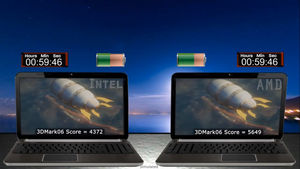 Mehr Akkulaufzeit: AMDs Fusion gegen Intel-Chip (Foto: amd.com) Mehr Akkulaufzeit: AMDs Fusion gegen Intel-Chip (Foto: amd.com)