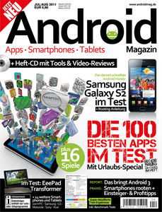 Titel Android Magazin Ausgabe Juli/August 2011