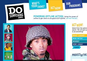 Mach was! Teenager werden zur Wohltätigkeit animiert (Foto: dosomething.org)