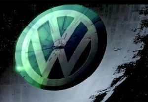 VW-Logo: Greenpeace kritisiert Umweltengagement (Foto: Greenpeace)