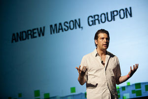 Groupon-CEO Mason: User zeigen Zurückhaltung (Foto: flickr.com, TechCrunch)