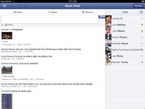 Facebook fürs iPad: Versteckt in der iPhone-Version (Foto: Marvin Bernal/img.ly)