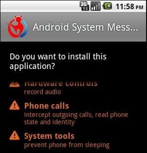 Android-Malware: Verlangt nach zahlreichten Rechten (Foto: ca.com/Venkatesan)