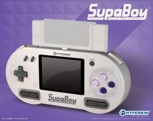 Supaboy: Mobile Spielkonsole für SNES-Nostalgiker (Foto: Hyperkin)