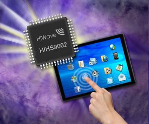 HiWave Chip: Taktiles Feedback bei Touchscreens (Foto: HiWave)