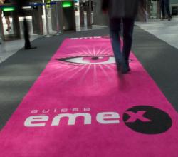 Roter Teppich: Eröffnung der SuisseEMEX steht kurz bevor (Foto: SuisseEMEX)