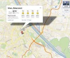 Google Maps: Wetterinformationen in neuer Ebene (Foto: maps.google.com)