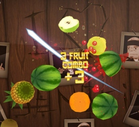 Fruit Ninja: Videospiele als motivierende Reha-Übung (Foto: fruitninja.com)