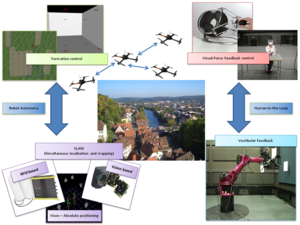 Roboter: Interagieren miteinander (Foto: kyb.mpg.de) Roboter: Interagieren miteinander (Foto: kyb.mpg.de)
