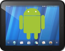 TouchPad: Dank Android soll das Tablet weiterleben (Foto: hacknmod.com)