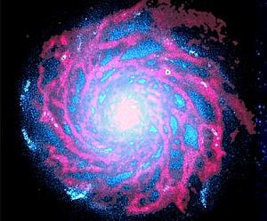 Modell der Galaxis: Viel mehr Dunkle Materie als gedacht (Bild: 2MASS)