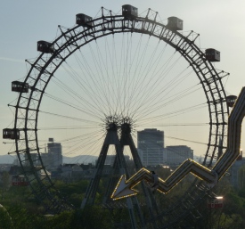 Riesenrad: Der Wiener Prater bietet App und WLAN (Foto: FlickrCC/Ethan Prater)