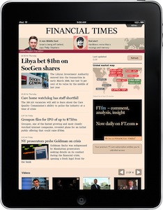 iPad-Hit: Die Financial Times als App (Foto: flickr.com/Financial Times photos)