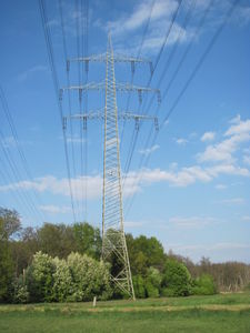 Hochspannungsleitung: Strom in der Stadt billiger (Foto: pixelio.de/Janeela)