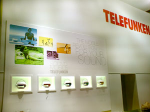 Telefunken-IFA-Stand: Neue Lautsprecher präsentiert (Foto: fotodienst.cc, Bartz)