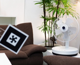 Airsketcher: Ventilator reagiert auf Täfelchen (Foto: persistent. org)