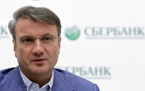 Sberbank-CEO Herman Gref in Wien