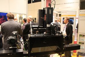 Fraunhofer-Stand: Forscher präsentieren 3D-Innovation (Foto: fotodienst.cc/Korn)