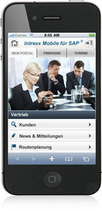 Kundendaten mit dem iPhone abrufen, United Planet GmbH