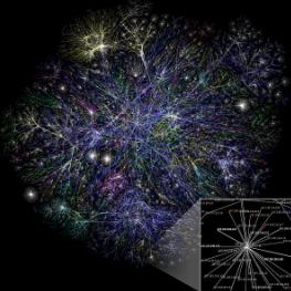 Das Internet: Mehr Äste, weniger Stamm (Foto: ccThe Opte Project)