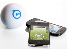 Sphero: Hightech-Ball wird per App und Bluetooth bewegt (Foto: gosphero.com) Sphero: Hightech-Ball wird per App und Bluetooth bewegt (Foto: gosphero.com)
