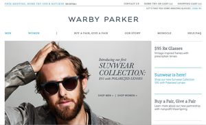 Warby Parker will mit günstigen Brillen punkten (Foto: warbyparker.com)