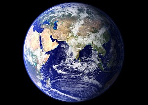 Planet Erde: Ausblick reicht erstmals weiter als bis 2100 (Foto: NASA)