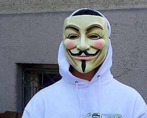 Guy-Fawkes-Maske: Symbol für fragwürdige Methoden (Foto: Flickr/Anonmunich)