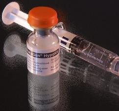 Insulinspritze: Forscher heilen Diabetes bei Ratten (Foto: pixelio.de, Schubert)