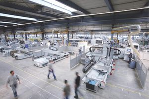 Produktionshalle: Homag mit Standortschließungen (Foto: Homag)