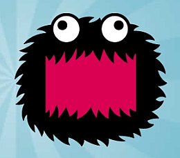 notty: Pelziges Kugelmonster wird Maskottchen von notty: Pelziges Kugelmonster wird Maskottchen von