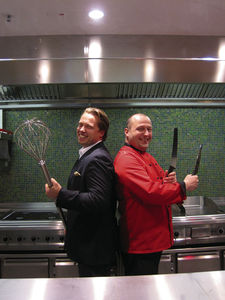 Patrik Fredriksson und Jörg Wangemann (Scandic Hotel Berlin) (Foto: eat! berlin)