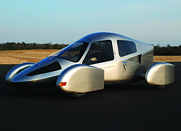 eVLC: Futuristisches Auto für effiziente Fortbewegung (Foto: edison2.com)