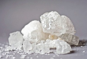 Salzkristalle: Als Inhalation gut bei Atembeschwerden (Foto: pixelio.de/Vogel)