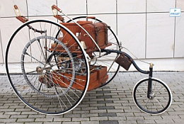 Elektroauto: Erstes Modell aus 1881 nachgebaut (Foto: Stiftung Autovision) Elektroauto: Erstes Modell aus 1881 nachgebaut (Foto: Stiftung Autovision)