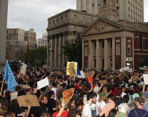 Occupy Wall Street: Von Twitter zensiert (Foto: Wikipedia, cc D. Shankbone)