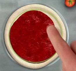 Pizza Hero: Spieler wird zum digitalen Pizzabäcker (Foto: Domino's)