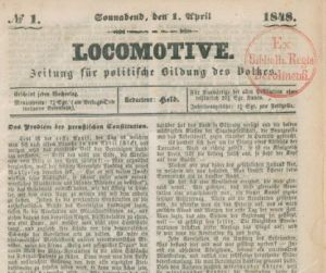 Locomotive: Auch Deutschland digitalisiert (Foto: Staatsbibliothek Berlin)