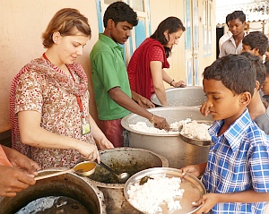 Volontärin in Indien: Einsatz lässt Welt neu erkennen (Foto: Jugend Eine Welt)