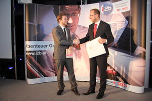 Alexander Baumann, LGNDRY und Dr. Rainer Haude (Foto: haude electronica)