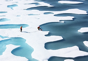 Schmelzendes Eis: Klimadiplomatie bewegt sich endlich (Foto: NASA)