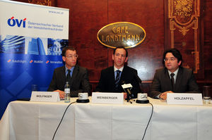 Klaus Wolfinger (l.) und Udo Weinberger (Mitte) (Foto: fotodienst.at, J. Molner)