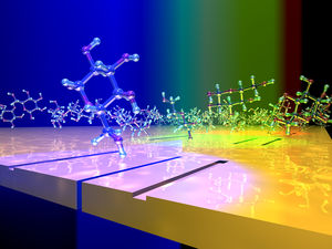 Tanzende Zuckermoleküle: Durchlaufendes Licht erlaubt Messung (Bild: Pacifici) Tanzende Zuckermoleküle: Durchlaufendes Licht erlaubt Messung (Bild: Pacifici)
