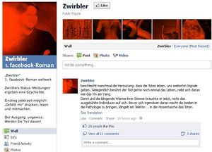 Zwirbler: möchte mehr studentische Mitarbeit (Foto: screenshot)