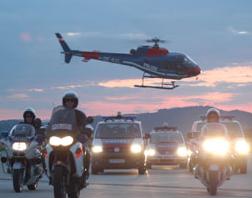 Eskorte: zweifelhafter Einsatz für private Zwecke (Foto: bundespolizei.gv.at)