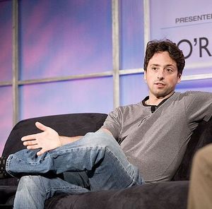 Sergey Brin: optimistische Zahlen (Foto: wikipedia, cc J. D. Davidson)