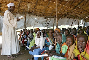 Schule im Flüchtlingslager: Verantwortung lernen (Foto: Flickr/hdptcar)