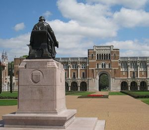 Rice University: Konzept für preiswerte Lehrbücher (Foto: Wikipedia, gemeinfrei)